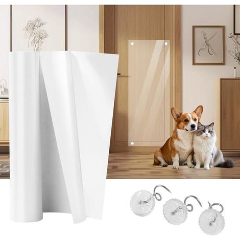 Protection anti-griffures pour canapé, protection anti-griffures de chat, 5 m x 30 cm, pour canapés, tapis et meubles (1/5)