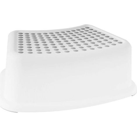 Tritthocker für Kinder, Töpfchenhocker, leichter, stabiler Toilettenhocker, Fußhocker für Schlafzimmer, Eingangsbereich, Badezimmer-Gray (1/5)