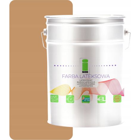 PITTURA AL LATTICE PER PARETI INTERNE BEIGE PASTELLO 5L POLONIA (1/5)