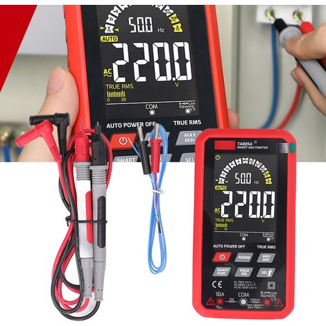 TA805A Hochpräzises digitales Multimeter, vollautomatisch und intelligent, für Elektriker. (1/5)