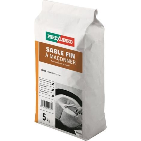 Sable Fin à Maçonner 5 KG - PAREXLANKO