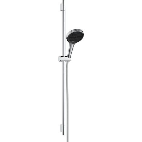 Hansgrohe Rainfinity - Set pomme de douche, barre et flexible, 3 jets, EcoSmart, chrome 28744000 (1/5)