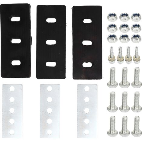 Ensemble d'accessoires pour souffleuse à neige : turbine à 3 pales en alliage de 6,35 mm (1/4 po) pour souffleuse à neige Stange 2 pouces (1/5)
