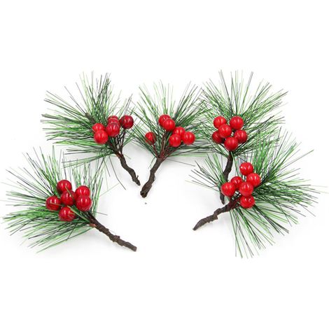 Couronne de Noël décorative en PVC pour fêtes et mariages, idéale pour les créations artisanales à faire soi-même. (1/5)