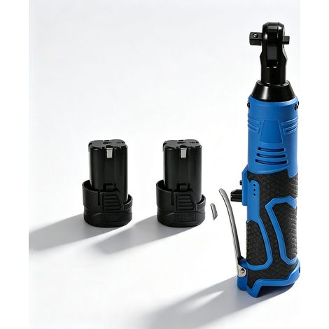 Clé à cliquet sans fil 18V – Couple 100Nm – 2 batterie  – Lampe de travail LED – Outils de réparation automobile, outils d'installation de supports (1/5)