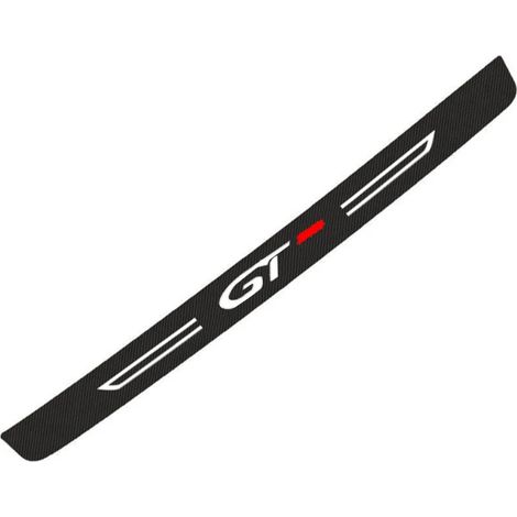 (1 pièce pour GT) Seuil de porte autocollant,seuil de coffre,protection de pare-chocs pour Peugeot GT GTLine 3008 4008 206 307 207 208 2008 408 406 508 308 (1/3)