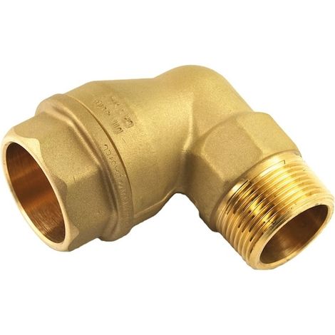 Coude à serrage extérieur 121-124 - 25 mm - 3/4" - ISIFLO
