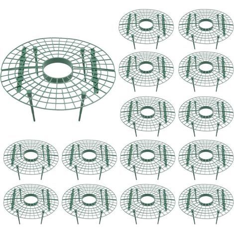 Lot de 15 supports pour plantes de fraises - évite la pourriture - Outil de culture de fraises (1/5)