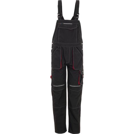 Salopette Basalt anthracite/rouge Taille 42 (1/4)
