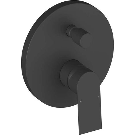 Ravak Plan - Unterputzarmatur, für 2 Verbraucher, schwarz matt X070619 (1/3)