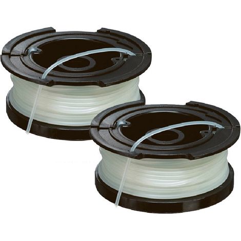 ricambi - adatti per Black & Decker - bobina di filo con bobina di filo, filo per tagliabordi, filo per tagliaerba
