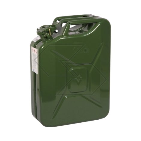 Stahl-Metall-Kanister Kraftstoffgemisch Gartenarbeit Benzin 20 lt 320412