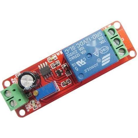 Minuterie temporisée, relais, module interrupteur temporisé, 12 V (1/3)