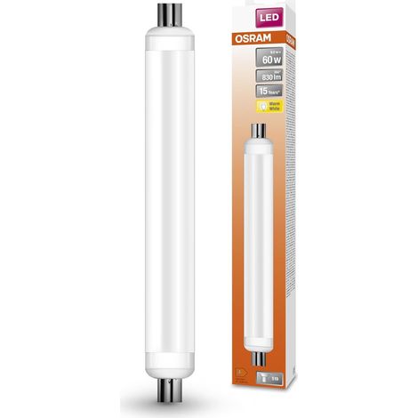 LED stable Special S19 FR 60, forme linéaire, 9W, 830lm, 2700k, lumière blanche chaude, consommation d'énergie très faible, longue durée de vie, alternative à LED aux lampes conventionnelles (1/5)
