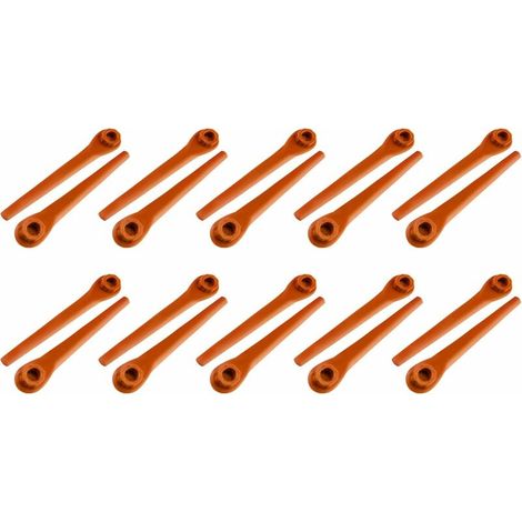 Lot de 150 lames en plastique pour coupe-bordures Gardena, lames de rechange compatibles avec les coupe-bordures et coupe-bordures sans fil Gardena (1/5)