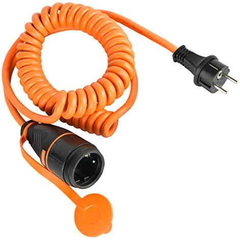 Prolunga a spirale electraline 01745-ip44 1 metro (1/4)