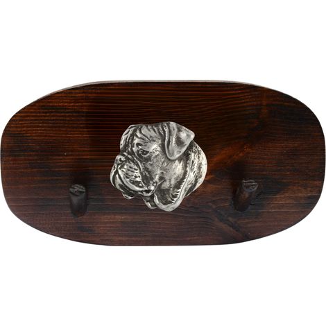 Bullmastiff, Bulmastiff II - gancio per accessori, gancio per medaglie con un cane, ganci per chiavi di Art-Dog (1/5)