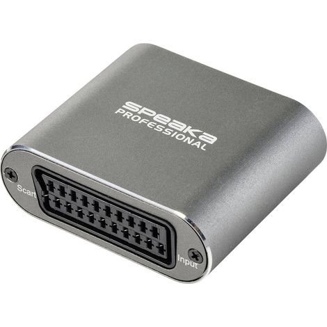 SpeaKa Professional TV, écran Convertisseur SP-SHC-200 [péritel - HDMI] 1920 x 1080 Pixel