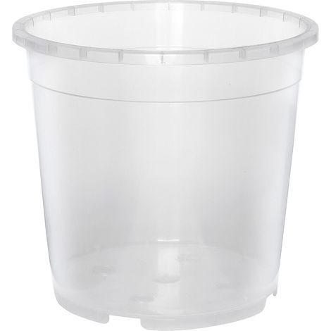 Orchideentopf 15 cm / 1,7 ltr. transparent