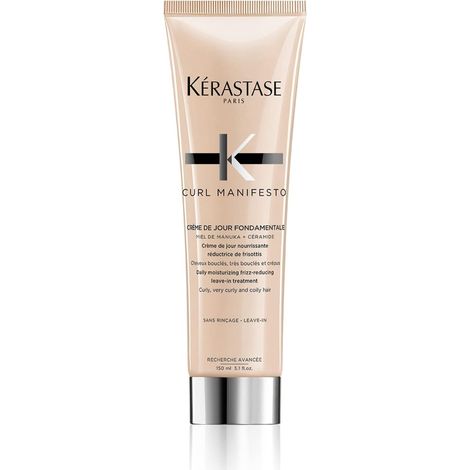 Feuchtigkeitsspendende Tagescreme – 150 ml – Leichte Textur mit Honig und Ceramiden – 24 Stunden Anti-Frizz – Für lockiges und krauses Haar – (1/5)