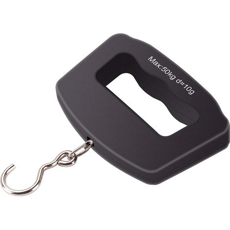 110lb / 50kg Poissons échelles LCD rétro-éclairé Balance électronique Balance de pêche numérique Balance de pêche Suspendue pour la Chasse pêche Postale Cuisine