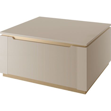 Table basse Comfivo Ovitas , 40x70x80cm, Diamètre: 0, Stratifié, Angulaire