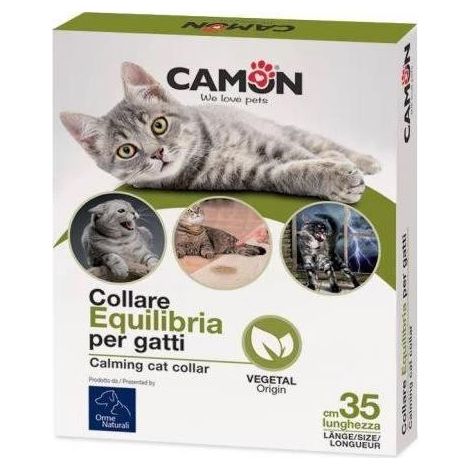 Camon Orme Naturali Collare Equilibria Gatti - 1 Collare Da 35 cm