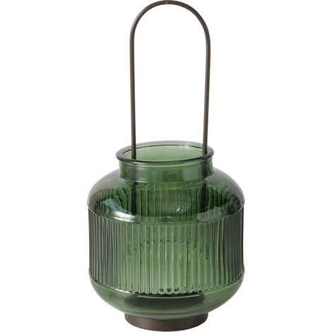 Teelichthalter aus Glas 29 cm ZENOR (1/5)