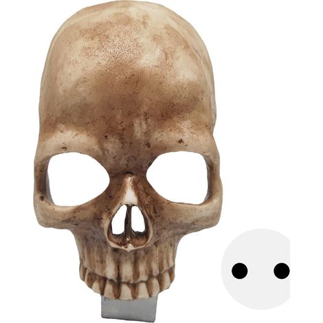 Lampe de chevet de bureau en forme de squelette, design squelette, plastique, décoration pour bureau, prise UE 220V (1/5)