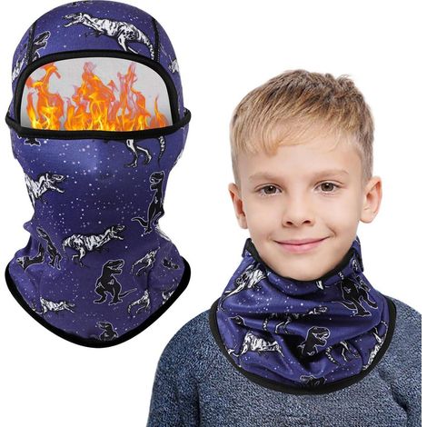 Kinder Sturmhaube Winter Fleece Warm Skimaske für Jungen Mädchen 2-8 Jahre (1/5)
