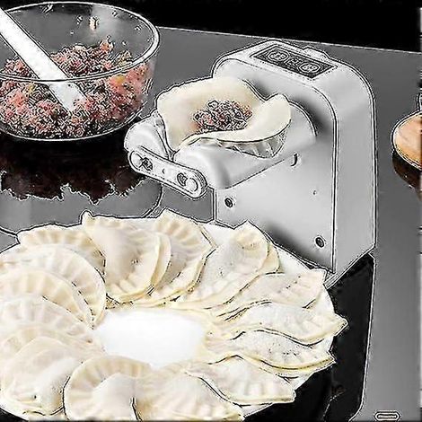 Automatischer elektrischer Ravioli-Maker mit Löffel und Pinseln (1/4)