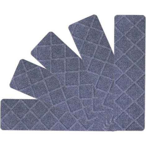 Marchettes d'Escalier, Tapis antidérapant de Marche d'escalier, Tapis d'escalier Lavable, Tapis d'escalier antidérapant Domestique Auto-adhésif pour Enfants Personnes âgées Chiens (1/5)
