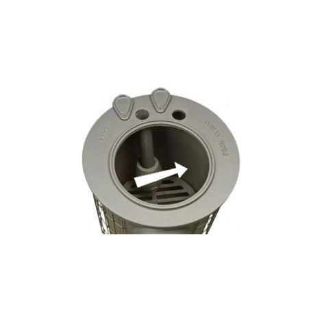 -noir-Fonte réfractaire pour poêle à bois DEOM TURBO