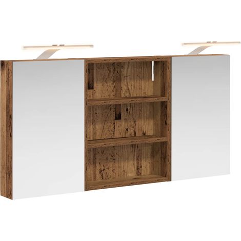 Maison Exclusive - Badezimmerschrank-Set 3 pcs 100 x 10,5 x 50 cm