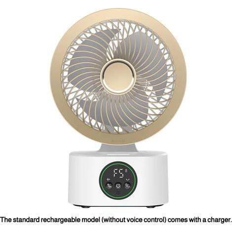 (Kaki) Ventilateur mural portable avec télécommande, chargement USB, ventilateur électrique pliable pour la maison. (1/3)