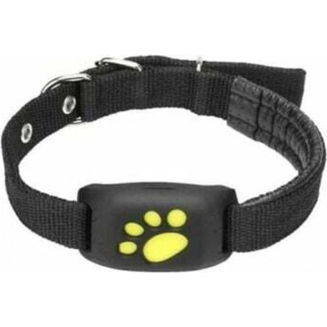 GPS-Tracker-Halsband für schwarze Hunde und Katzen mit Mikrofon – Echtzeit-Ortung und Anti-Verlust-Funktion