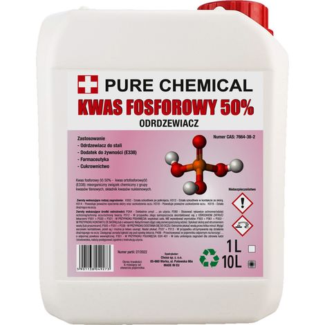 Antiruggine - Fosforico 50% - 10 L - Rimozione efficace - Anticorrosione