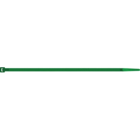 100 fascette di cablaggio in nylon verde 3,5x140 mm fascetta per cavi fili