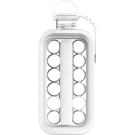 Máquina para hacer bolas de hielo, hervidor casero, molde para cubos redondos, botella portátil para whisky, cócteles, bar, utensilio de cocina (1/4)