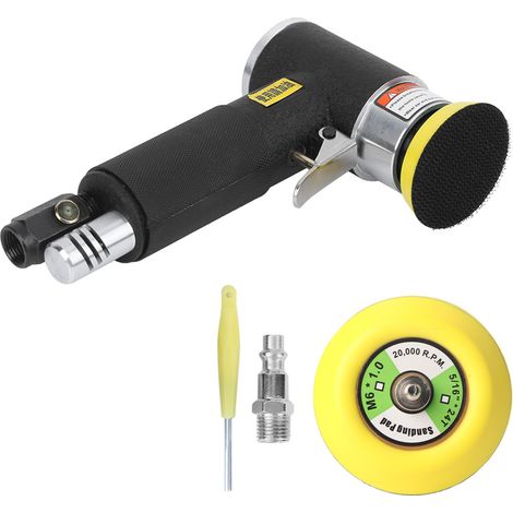 Ponceuse pneumatique, polisseuse 2/3 pouces, meuleuse excentrique YC-2611 (1/4)
