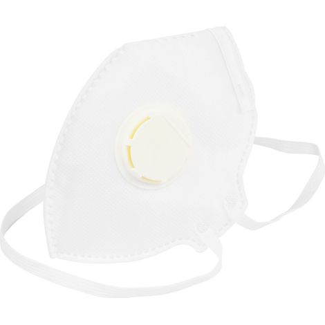 Mascarilla protectora antipolvo con válvula FFP1 (paquete de 20) Vorstahl (1/5)