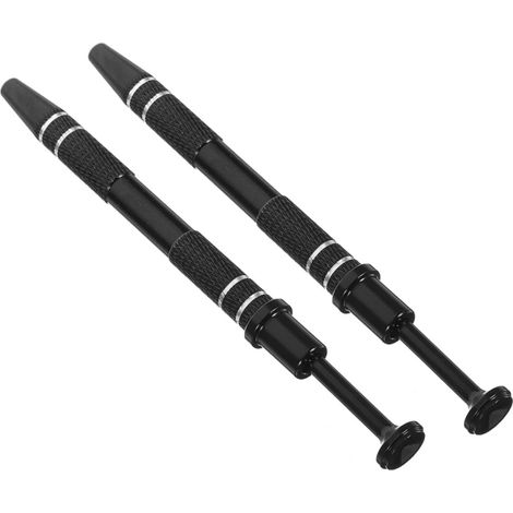 Lot de 2 pinces à griffes robustes pour petites pièces - Flexibles - Outil d'enregistrement précis de puce IC - Vis électroniques et pince de composants - Durable et polyvalent (1/5)