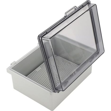 OMABETA boîte électrique Boîte de jonction en plastique ABS, coque articulée étanche à la poussière, boîtier bricolage electrique (1/4)