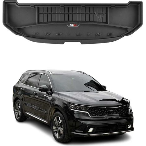 OMAC Kofferraumwanne Auto Kompatibel mit Seat MII 2012 bis 2023, Antirutsch Wasserdicht, 3D Premium TPE, Schwarz (1/5)