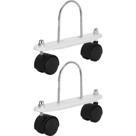 1 Paar U förmige Heizkörperhalterungen aus Stahl and Abs for Ölradiator Terracen (1/5)