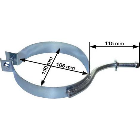 SANGLE ECHAPPEMENT (1 PIECE) POUR C3 BERLINGO