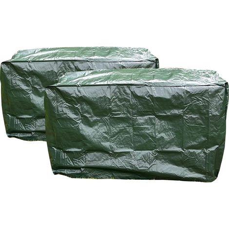 Waterproof 3 Seater Garden Bench Cover (1.6m) Set of 2 (1/5)