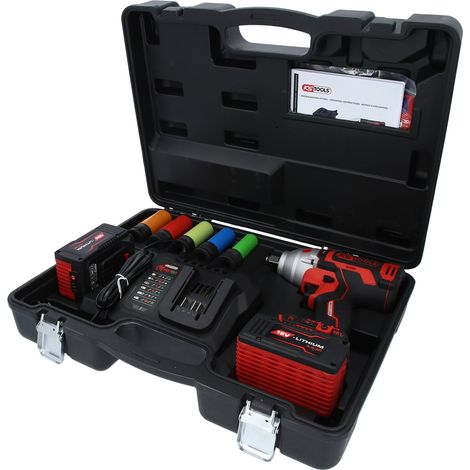 Kstools – Jeu d'embouts 1/2' pour visseuse à percussion – 9 pièces – Empreinte torx – Longueur 50mm – Pour vissage rapide en série