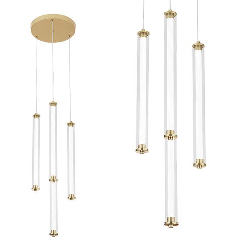 TOOLIGHT HÄNGELAMPE LED G024-4CPR GOLD