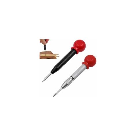 Automatischer Schlagstanzer, 2 Stück, Triomphe, federbelasteter Körner, Markierungsstanzwerkzeug, verstellbarer Schlagautomatikstanzer mit Körnerwerkzeug, Stanzen für Holz, Metall, P (1/2)
